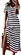 Striped long dress